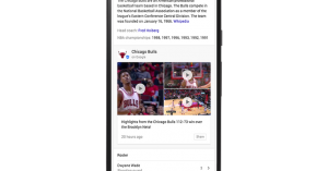 Google adds real-time updates from the NHL & NBA directly to its search results