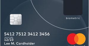 Mastercard trials biometric bankcard with embedded fingerprint reader