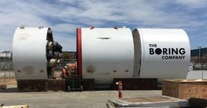 Take a look at the first boring machine for Elon Musk’s Boring Company