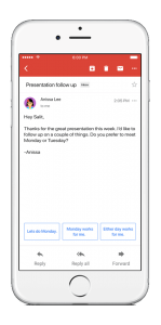 Google brings Smart Reply to Gmail on Android and iOS so you never have to type again