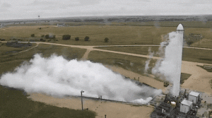 Watch SpaceX’s Falcon Heavy booster static test fire