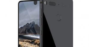 Nice phone Essential, but why is there a hole in the screen?