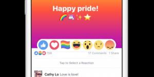 Facebook celebrates Pride month with rainbow reaction, frames, and filters