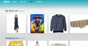 Amazon brings its big-screen shopping app to Fire TV
