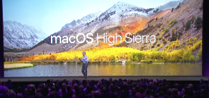 Apple's latest version of MacOS is called High Sierra