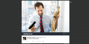 Stock photos trying to look bleak are best thing on Twitter now