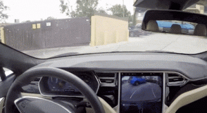 Watch: Tesla's latest Autopilot update nails perpendicular parking