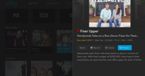 Sling TV rolls out a better DVR with an option to protect recordings, record from Fox