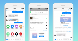 Spotify now lets you build playlists with friends inside Messenger