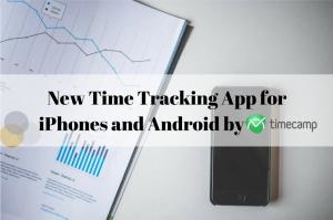 Mobile Time Tracking is Easier Than Ever With The New TimeCamp App - TimeCamp