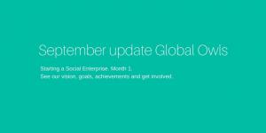Starting a Social Enterprise - September update Global Owls