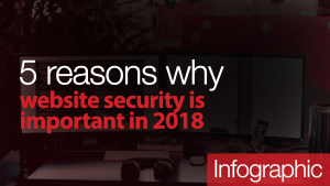 5 reasons why website security is important in 2018 (Infographic)