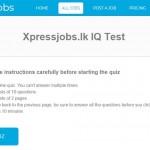 XpressJobs.lk introduces online tests to speedup the application process - Ceylon Business Reporter