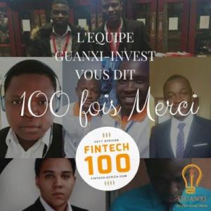 Guanxi Invest figure à seulement 6 mois d’existence dans le top 100 Fintech les plus prometteuses en Afrique - Camernews