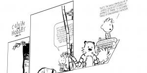 This is what Calvin and Hobbes comics look like in 3D