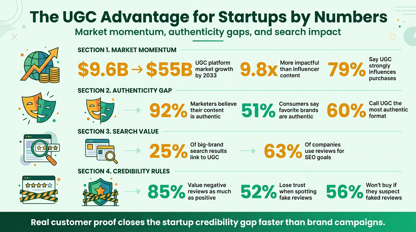 User-Generated Content Impact Statistics for Startups