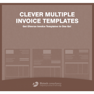 Odoo Clever Multiple Invoice Templates App