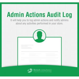 Admin Actions Audit Log Extension