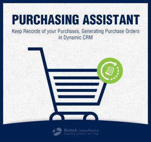 Purchasing Assistant Microsoft Dynamics CRM Plugin