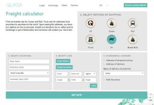 QUASA open blockchain freight platform