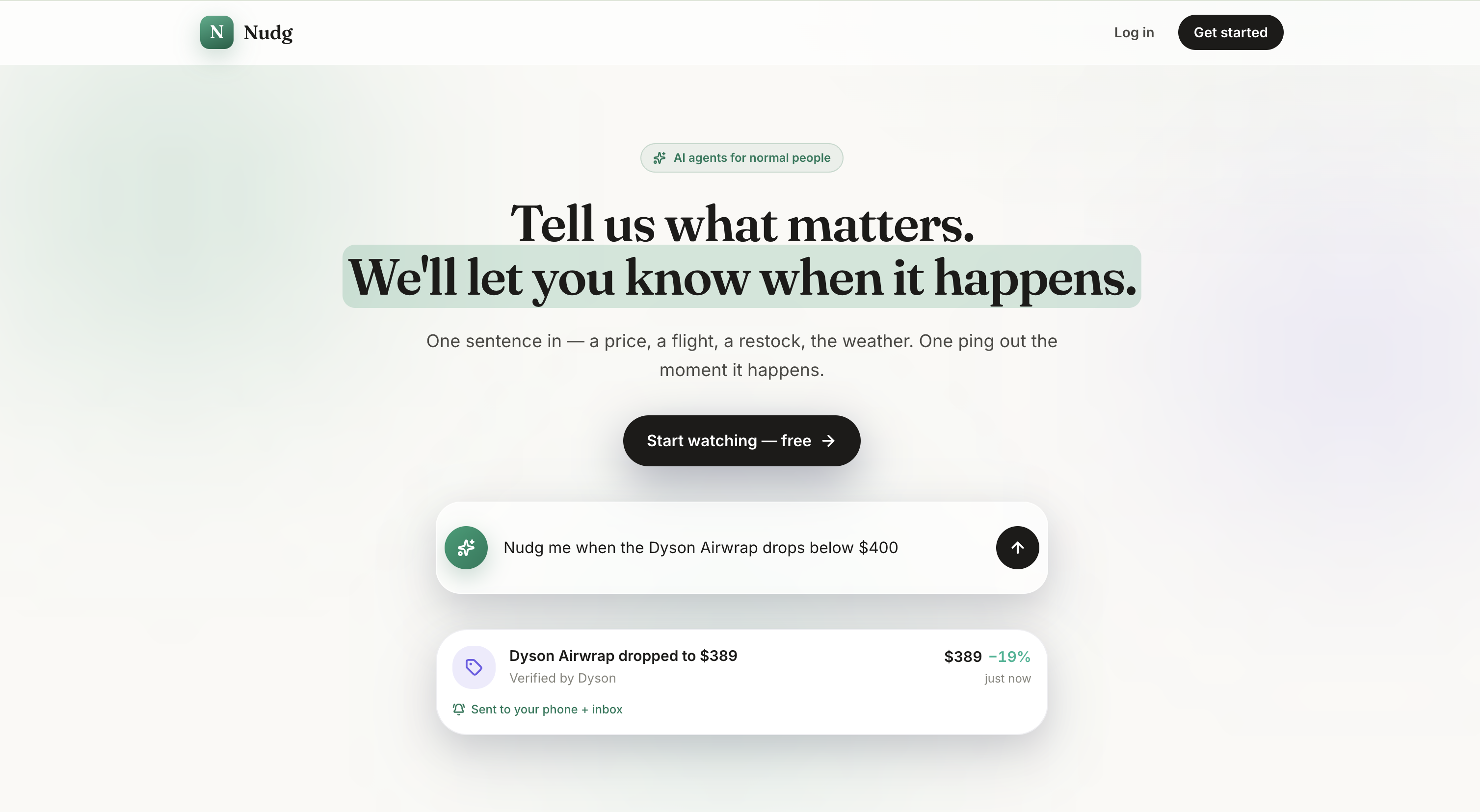 Nudg Screenshot
