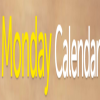 Monday Calendar