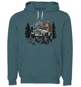 Jeepin' Bigfoot Pullover Hoodie