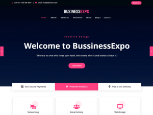 BusinessExpo WordPress Theme
