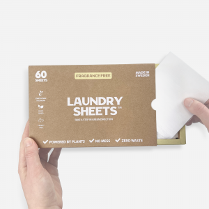 Laundry Sheets - Fragrance Free Detergent