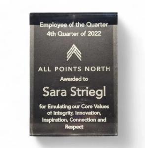Acrylic Block Recognition Award