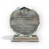 Crystal Glass Octagon Award